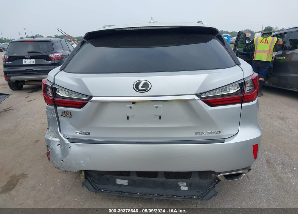 2017 LEXUS RX 350 F-SPORT VIN: 2T2BZMCAXHC123053