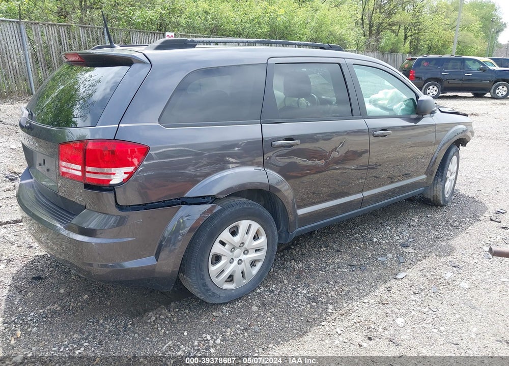 2018 DODGE JOURNEY SE VIN: 3C4PDCAB6JT531602