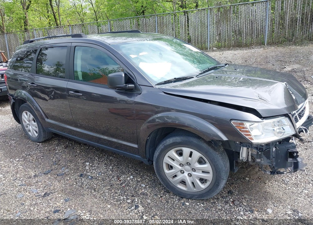 2018 DODGE JOURNEY SE VIN: 3C4PDCAB6JT531602