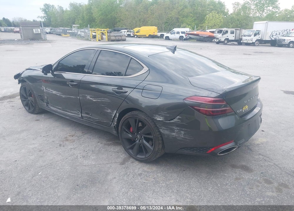 2023 GENESIS G70 3.3T AWD VIN: KMTG54TE8PU109051