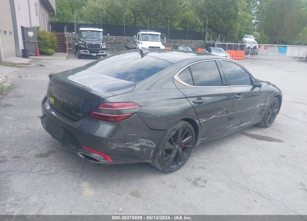 2023 GENESIS G70 3.3T AWD VIN: KMTG54TE8PU109051