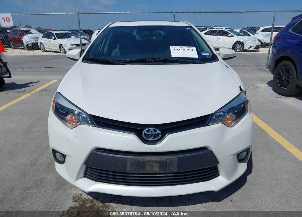 2014 TOYOTA COROLLA LE ECO PLUS VIN: 5YFBPRHE0EP087176