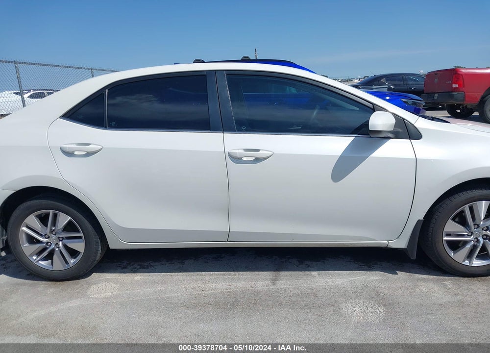 2014 TOYOTA COROLLA LE ECO PLUS VIN: 5YFBPRHE0EP087176