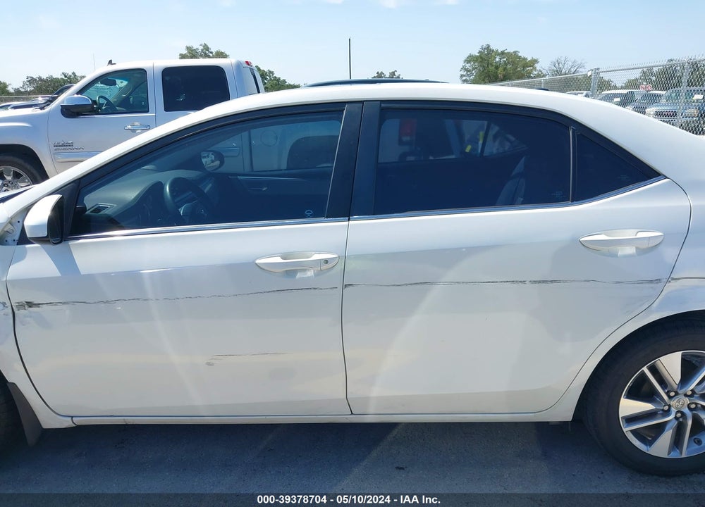 2014 TOYOTA COROLLA LE ECO PLUS VIN: 5YFBPRHE0EP087176