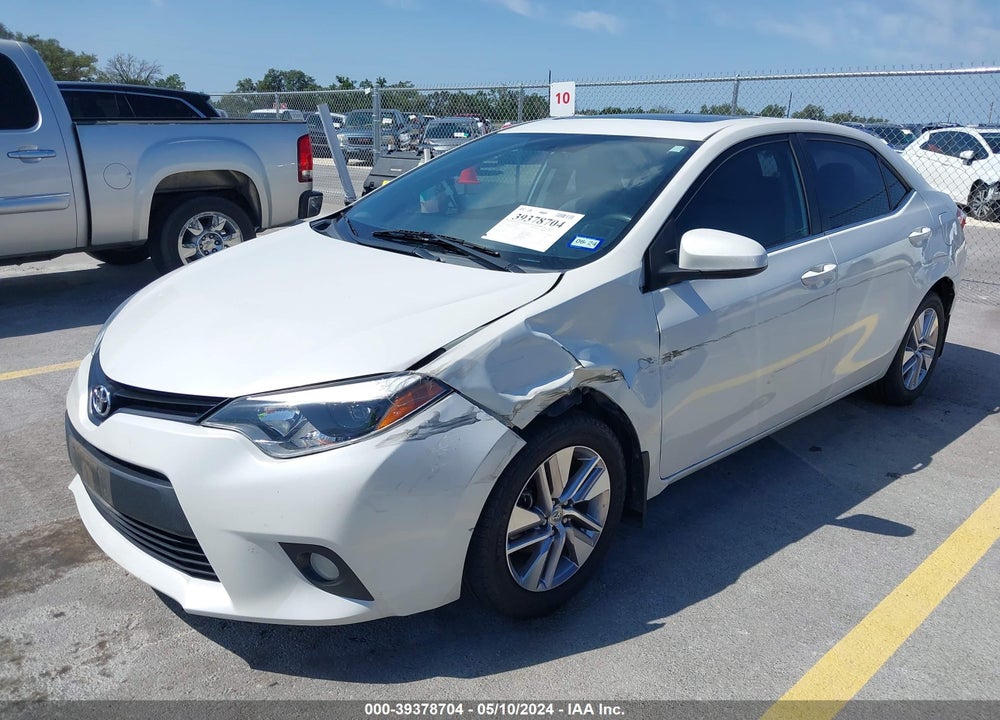 2014 TOYOTA COROLLA LE ECO PLUS VIN: 5YFBPRHE0EP087176