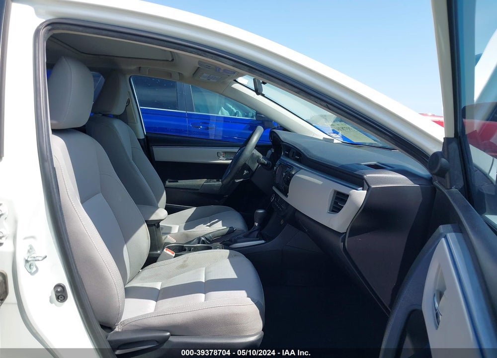 2014 TOYOTA COROLLA LE ECO PLUS VIN: 5YFBPRHE0EP087176