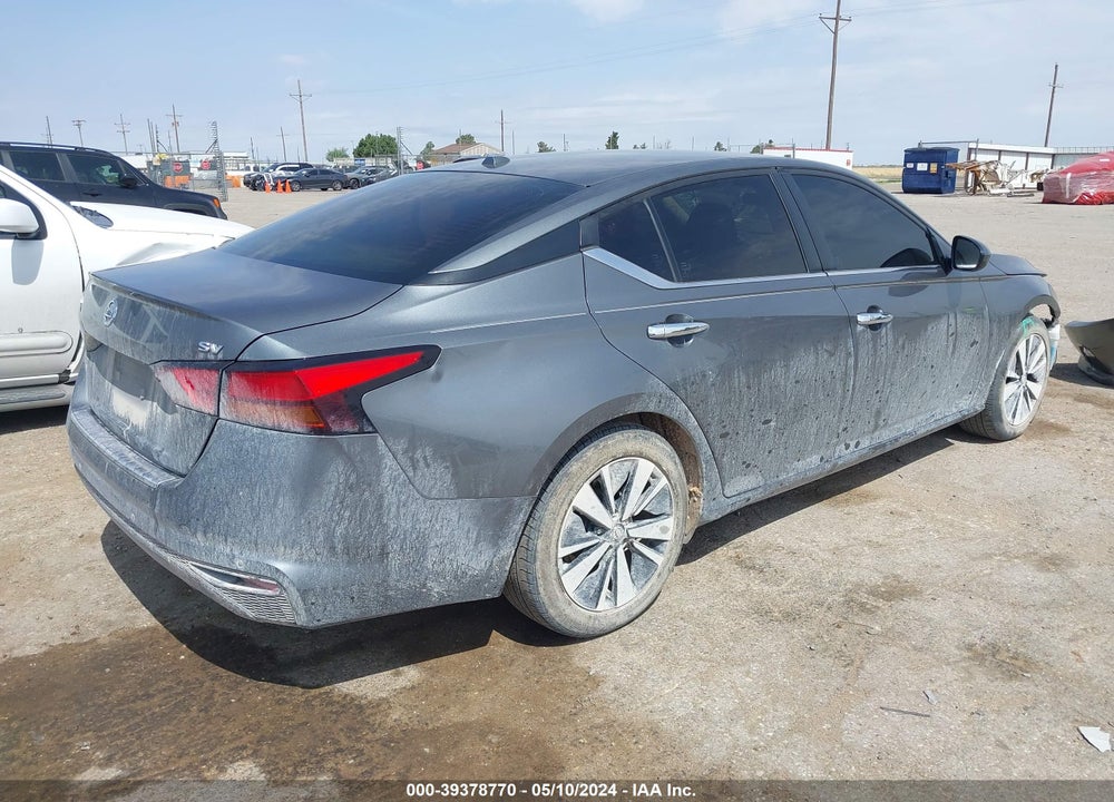 2022 NISSAN ALTIMA SV FWD VIN: 1N4BL4DV7NN400862