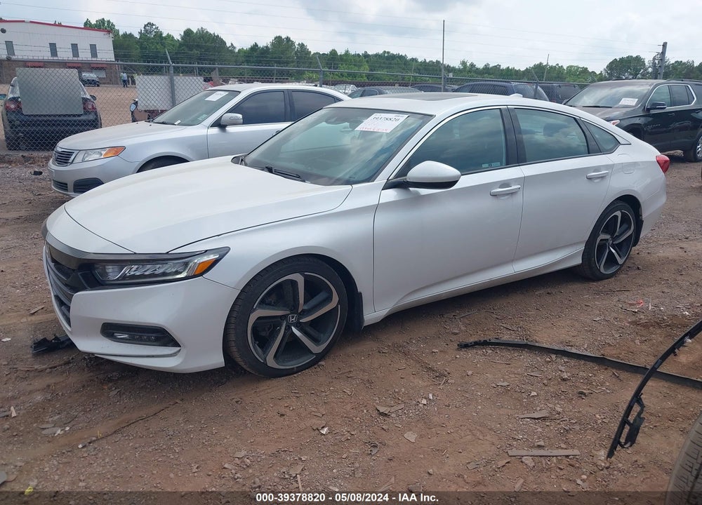 2018 HONDA ACCORD SPORT 2.0T VIN: 1HGCV2F3XJA015324
