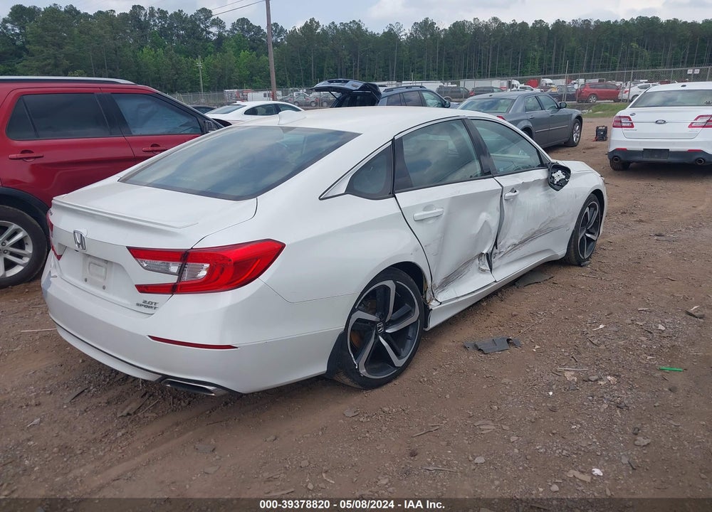 2018 HONDA ACCORD SPORT 2.0T VIN: 1HGCV2F3XJA015324