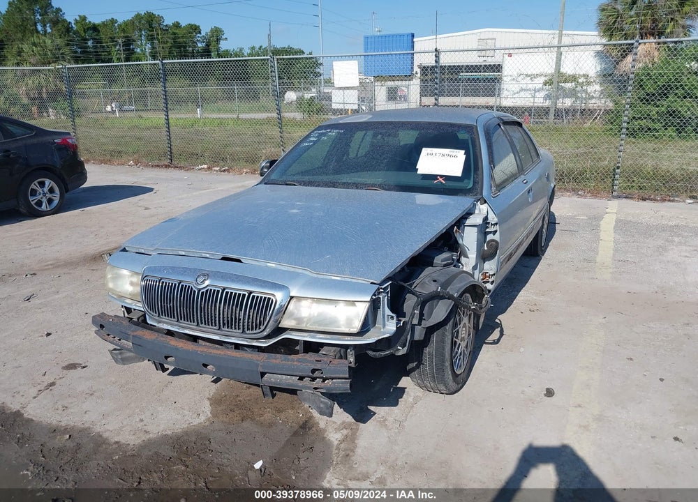 2001 MERCURY GRAND MARQUIS GS VIN: 2MEFM74WX1X649182