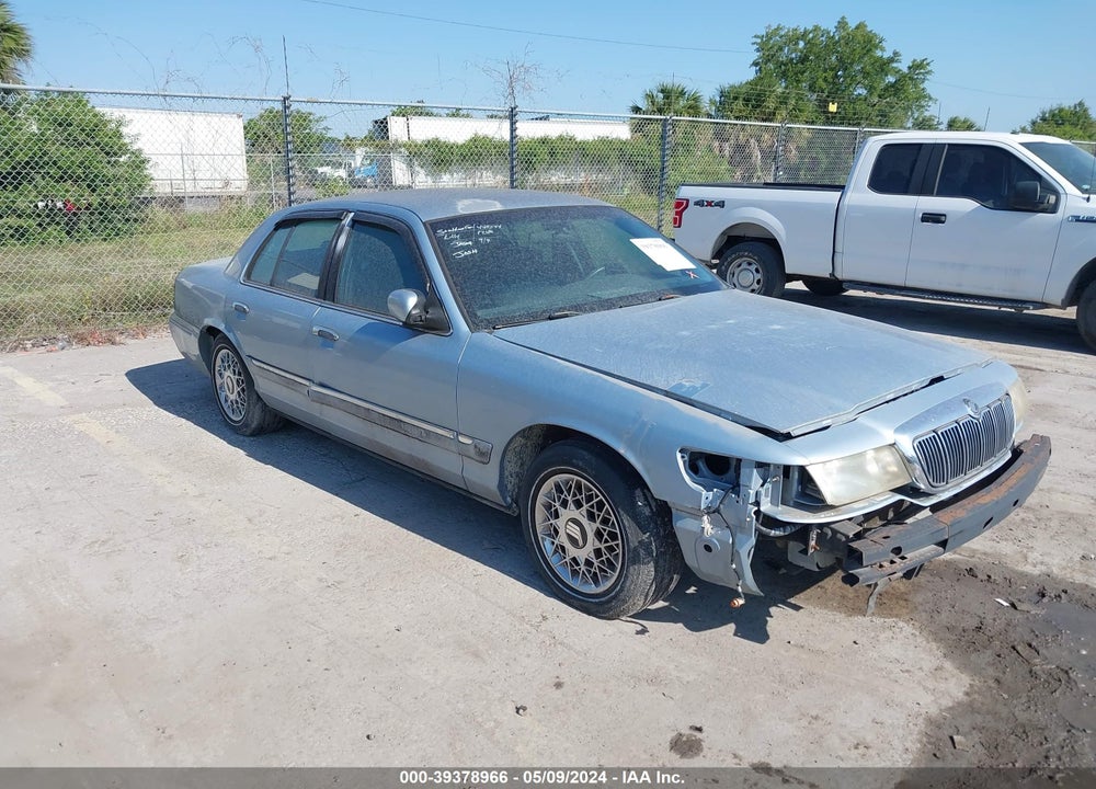 2001 MERCURY GRAND MARQUIS GS VIN: 2MEFM74WX1X649182
