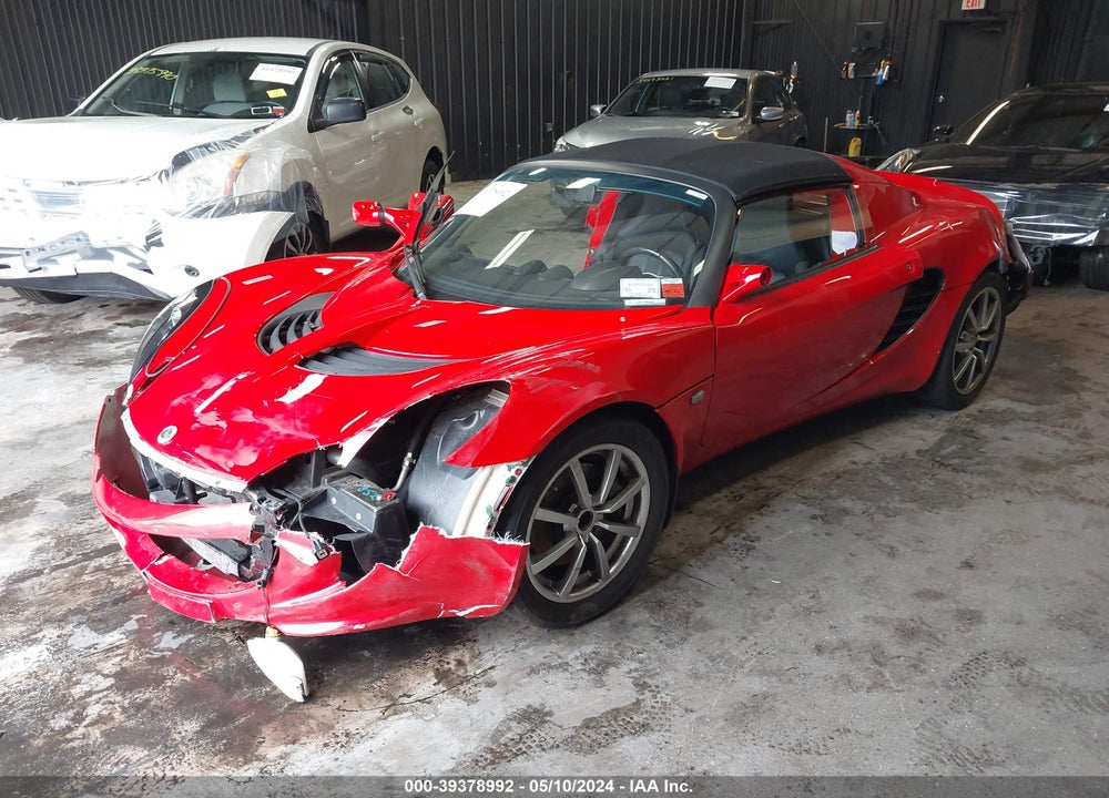 2009 LOTUS ELISE VIN: SCCPC11109HL30852