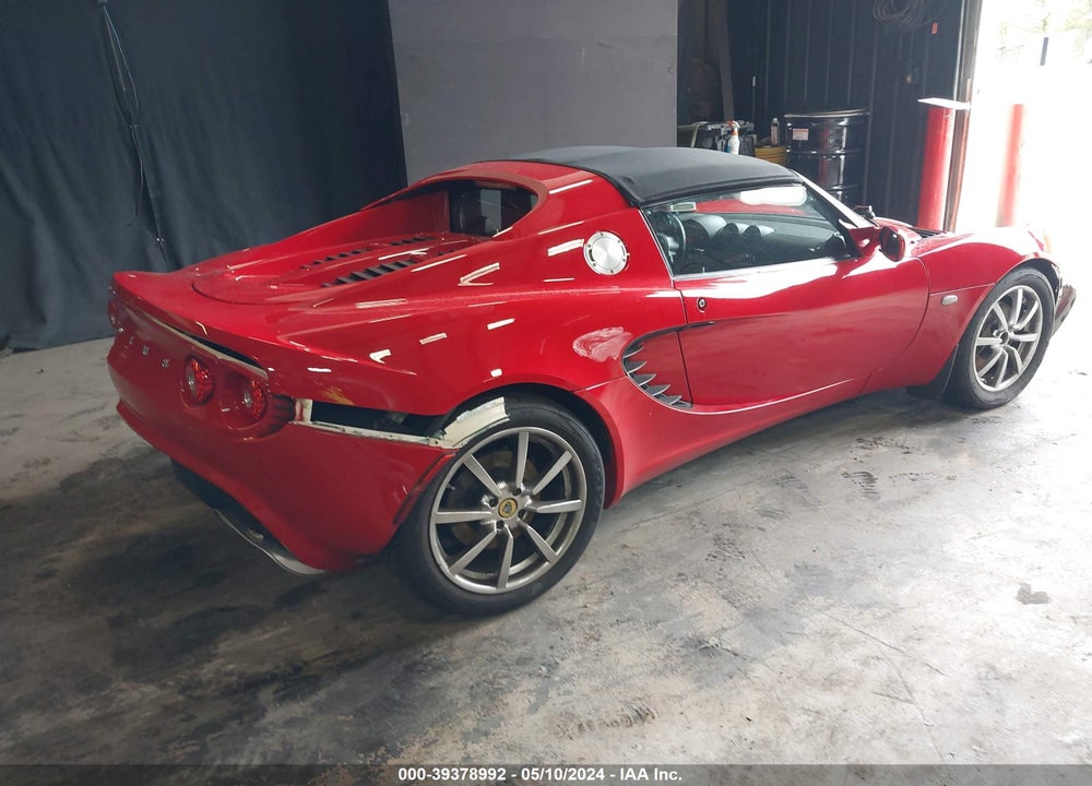 2009 LOTUS ELISE VIN: SCCPC11109HL30852