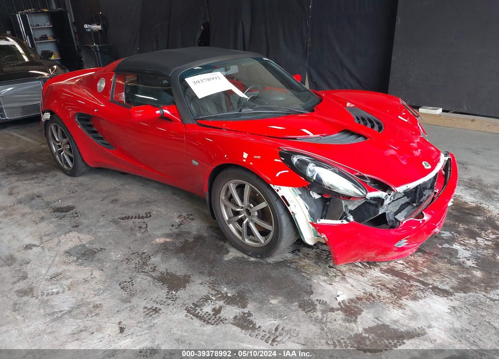 2009 LOTUS ELISE VIN: SCCPC11109HL30852