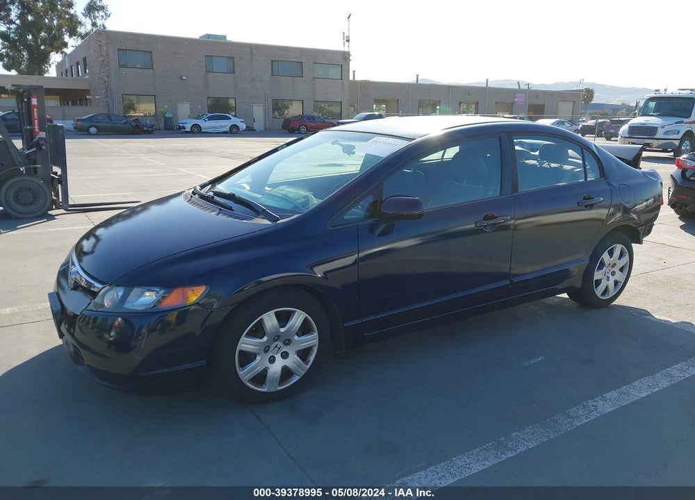 2007 HONDA CIVIC LX VIN: 1HGFA16547L100967