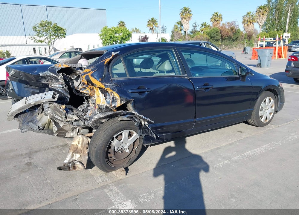 2007 HONDA CIVIC LX VIN: 1HGFA16547L100967