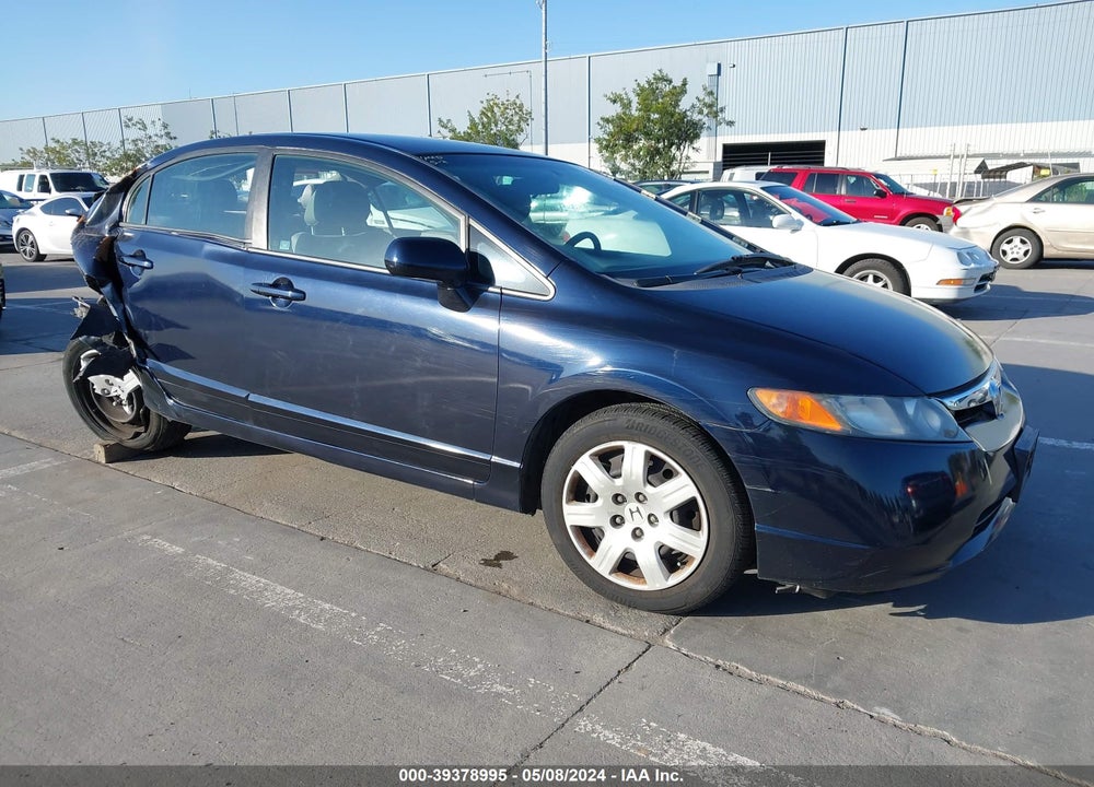 2007 HONDA CIVIC LX VIN: 1HGFA16547L100967