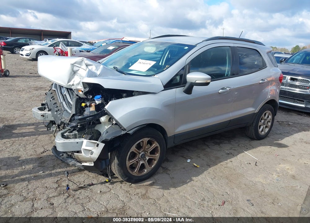 2018 FORD ECOSPORT SE VIN: MAJ3P1TE5JC182418
