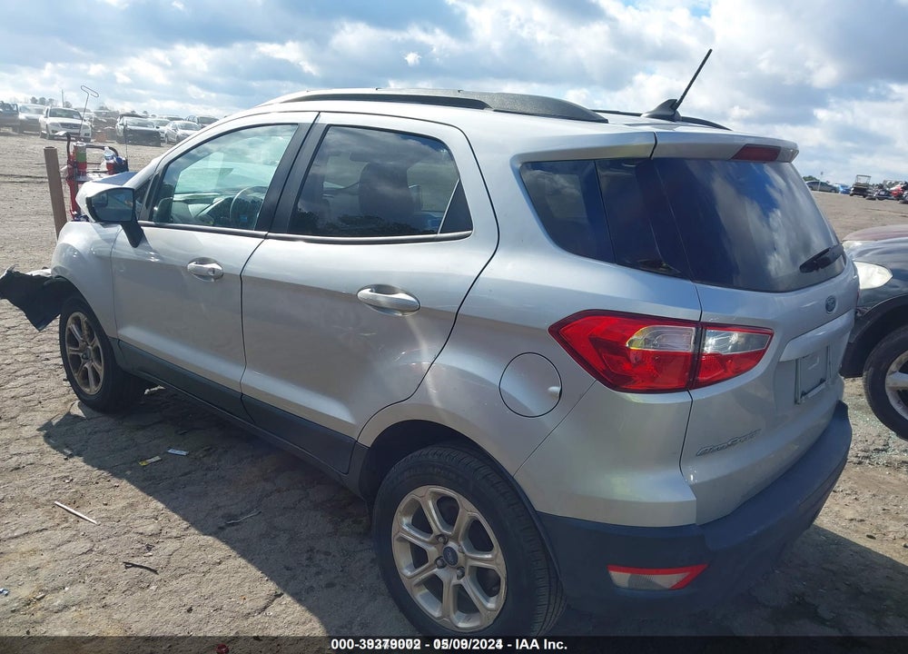 2018 FORD ECOSPORT SE VIN: MAJ3P1TE5JC182418