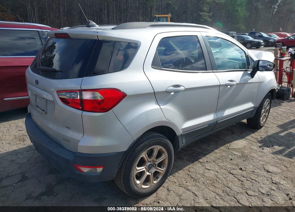 2018 FORD ECOSPORT SE VIN: MAJ3P1TE5JC182418