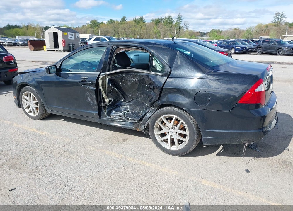 2011 FORD FUSION SEL VIN: 3FAHP0JA6BR267741