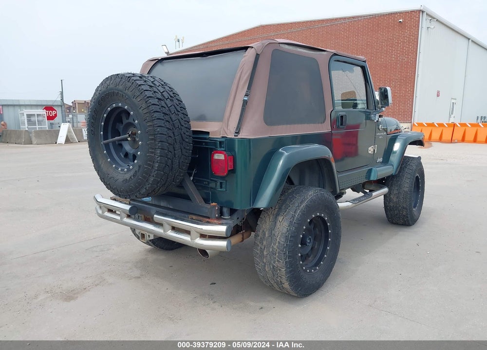 1999 JEEP WRANGLER / VIN: 1J4FY49S9XP480775