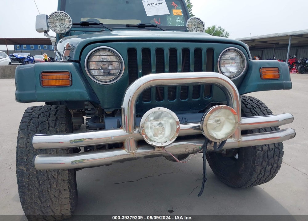1999 JEEP WRANGLER / VIN: 1J4FY49S9XP480775