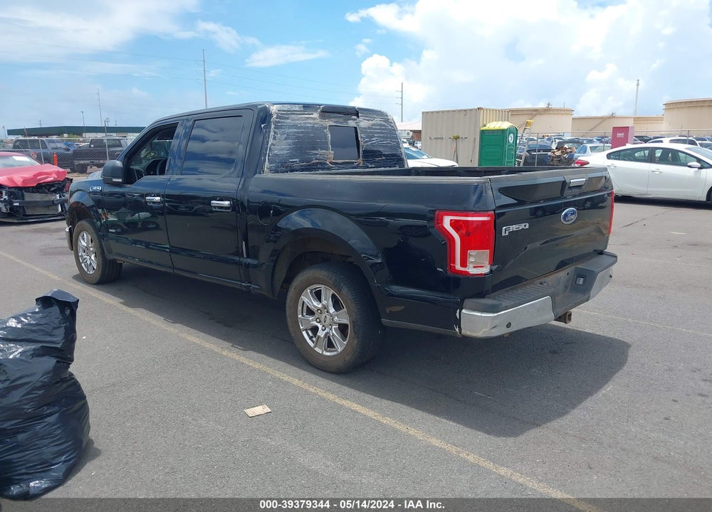2016 FORD F-150 XLT VIN: 1FTEW1CGXGKE46660