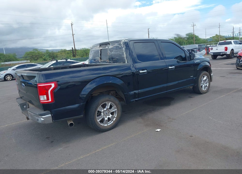 2016 FORD F-150 XLT VIN: 1FTEW1CGXGKE46660