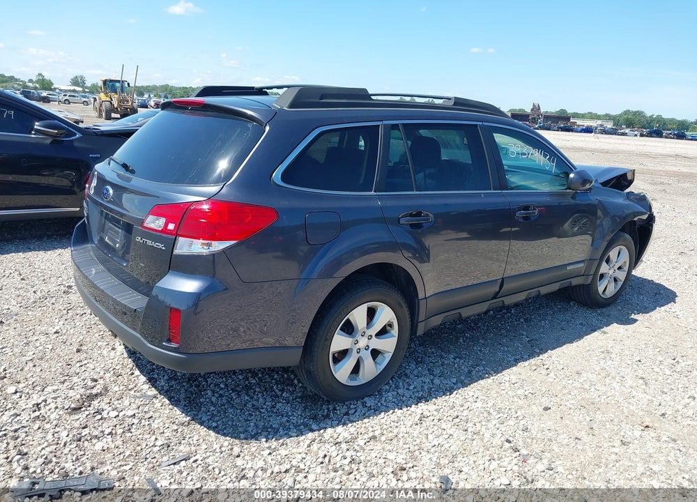 2011 SUBARU OUTBACK 2.5I PREMIUM VIN: 4S4BRCCC7B3433477