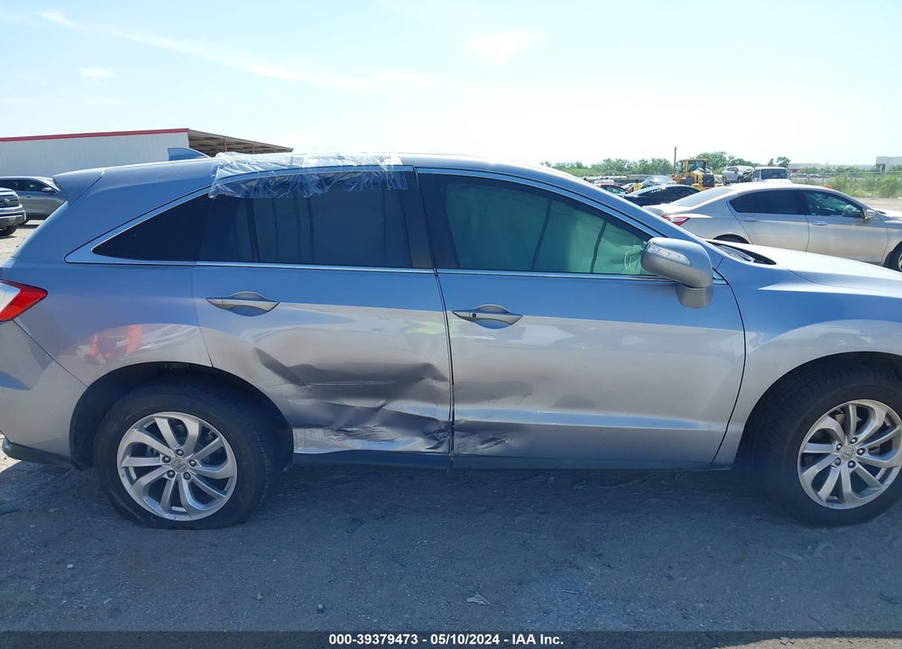 2016 ACURA RDX WATCH PLUS PKG VIN: 5J8TB3H36GL015751
