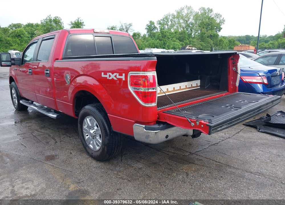 2011 FORD F-150 XLT VIN: 1FTFW1EF0BFA29607