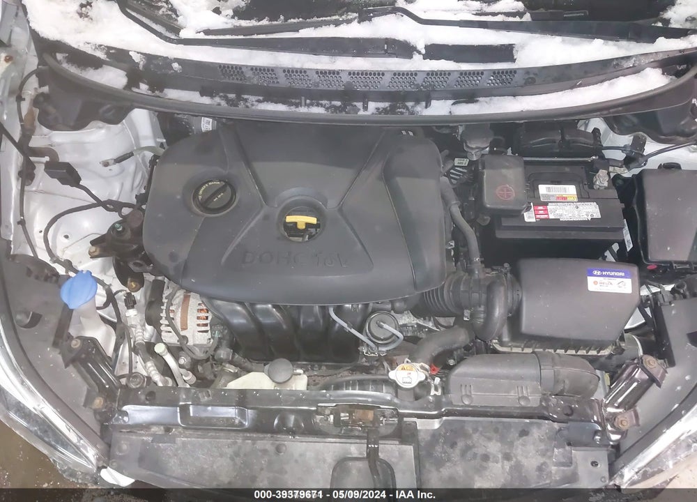 2016 HYUNDAI ELANTRA SE VIN: KMHDH4AE6GU530256