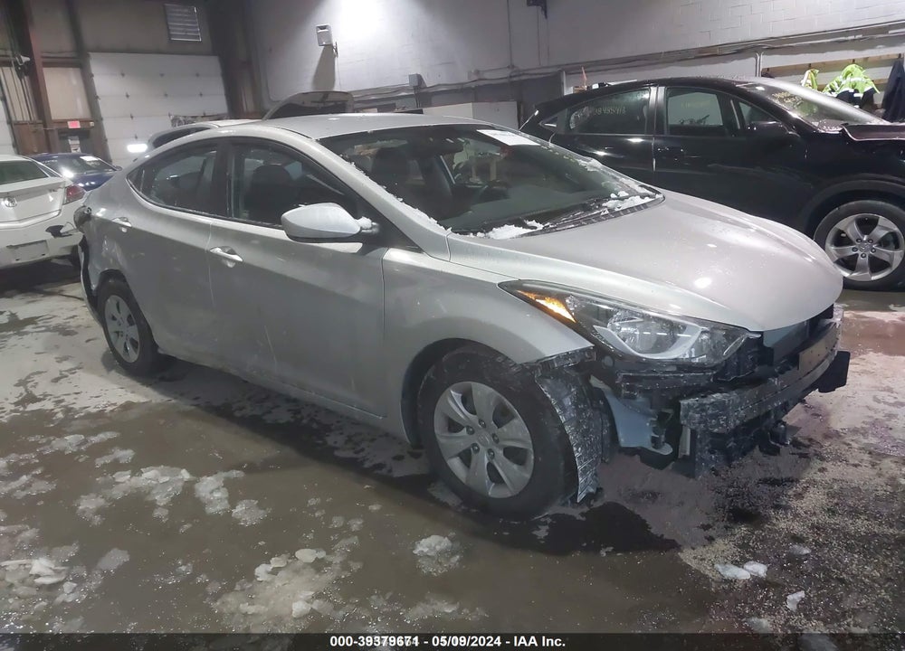 2016 HYUNDAI ELANTRA SE VIN: KMHDH4AE6GU530256