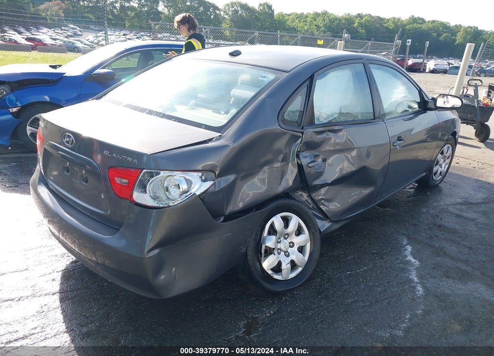 2008 HYUNDAI ELANTRA GLS/SE VIN: KMHDU46D38U546718