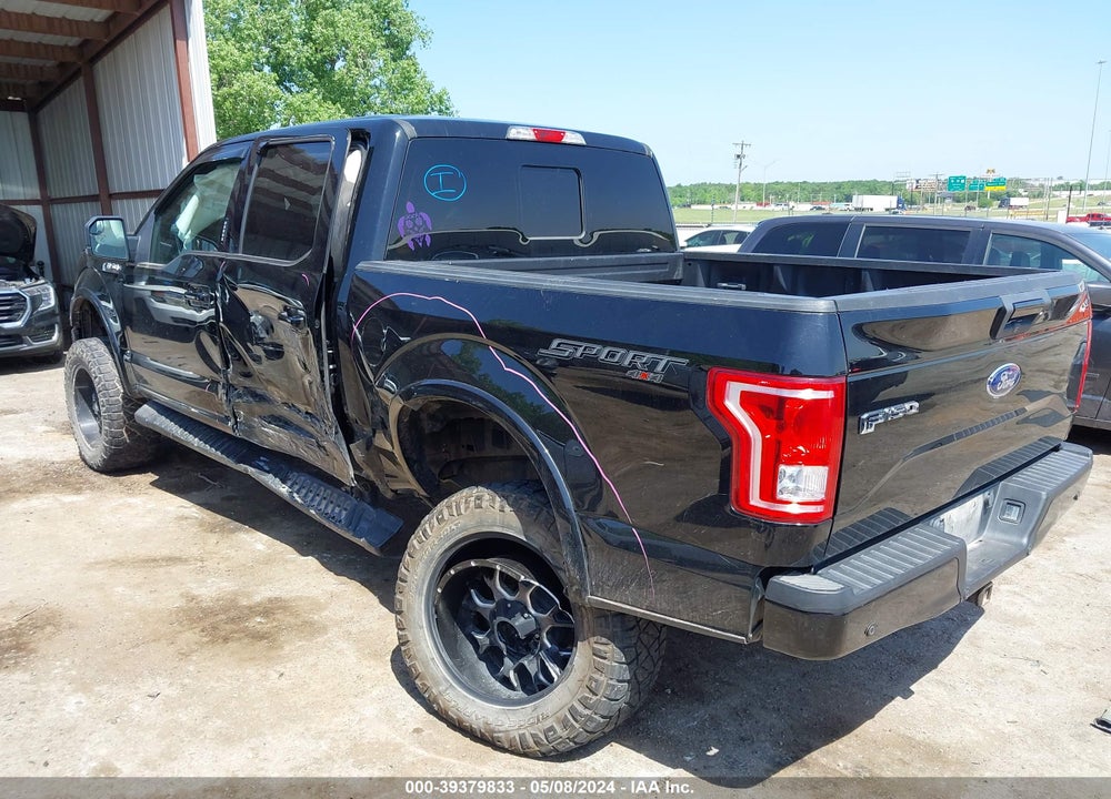 2017 FORD F-150 XLT VIN: 1FTEW1EF5HFC63911