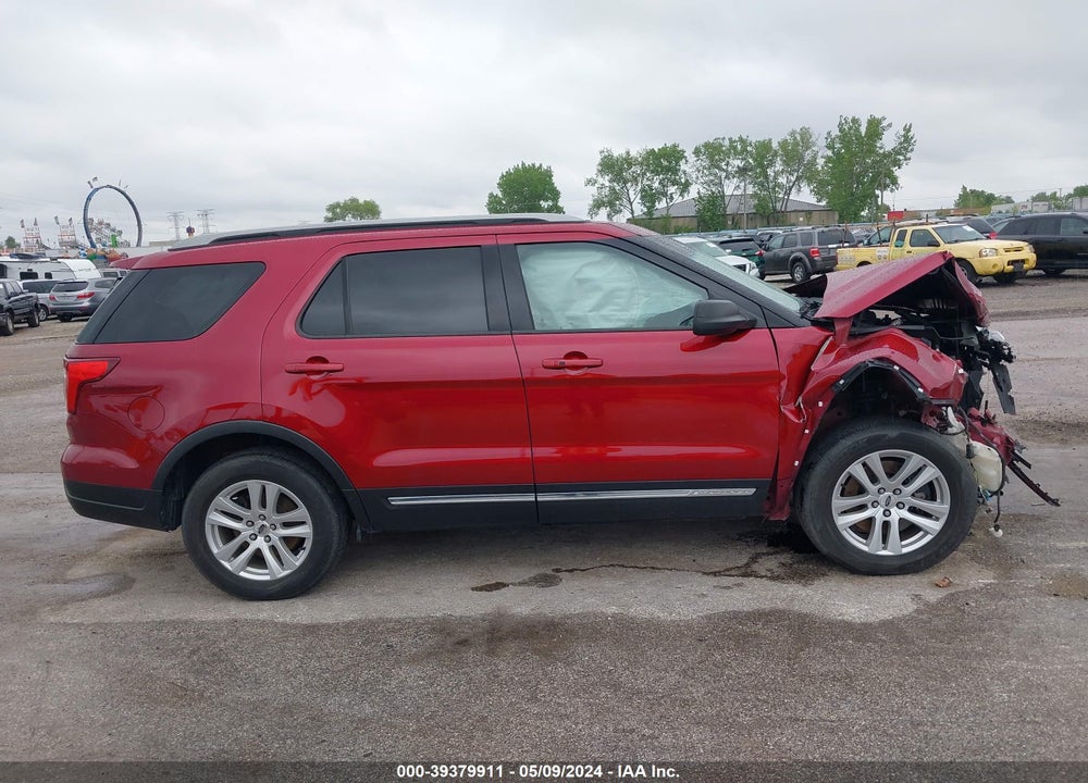 2018 FORD EXPLORER XLT VIN: 1FM5K8D89JGA52987