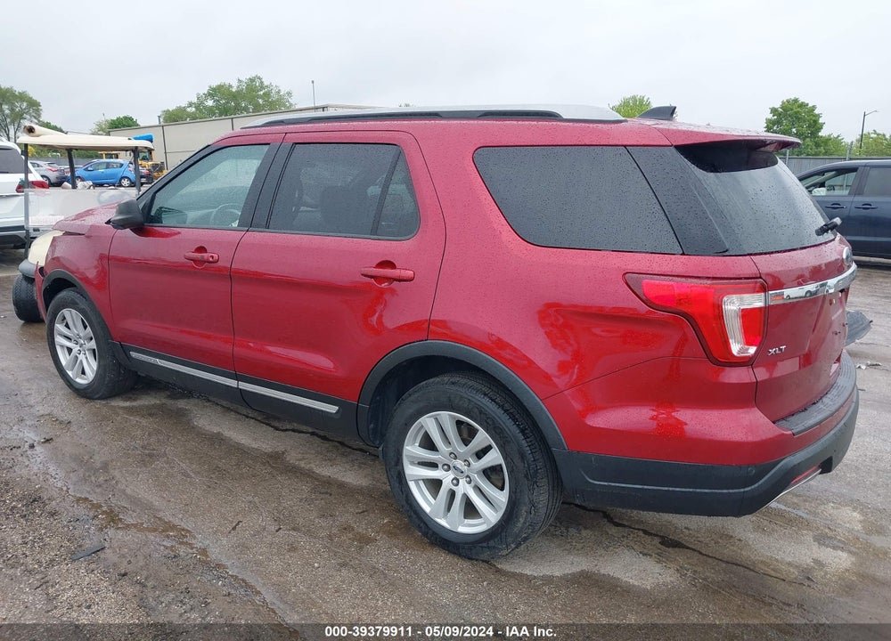 2018 FORD EXPLORER XLT VIN: 1FM5K8D89JGA52987