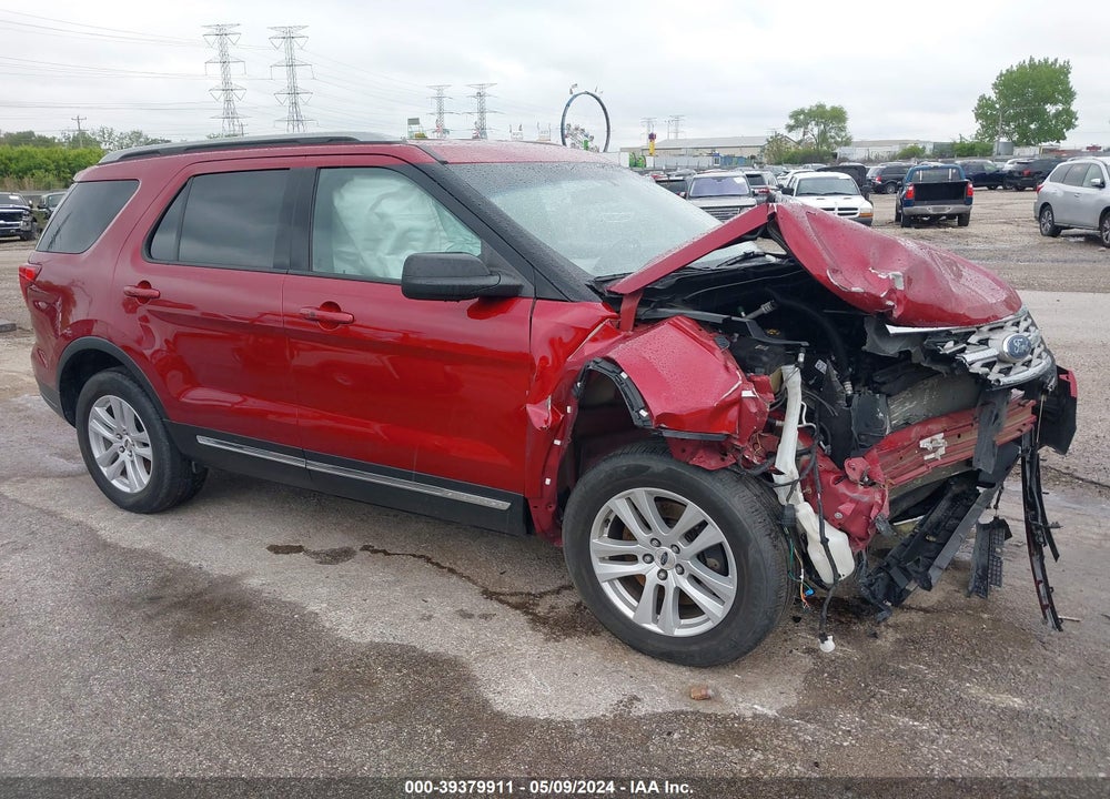 2018 FORD EXPLORER XLT VIN: 1FM5K8D89JGA52987