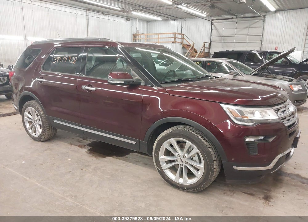 2018 FORD EXPLORER LIMITED VIN: 1FM5K8F89JGA55787