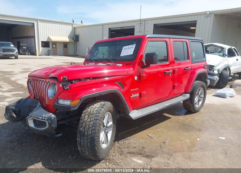 2019 JEEP WRANGLER UNLIMITED SAHARA 4X4 VIN: 1C4HJXEN1KW590142