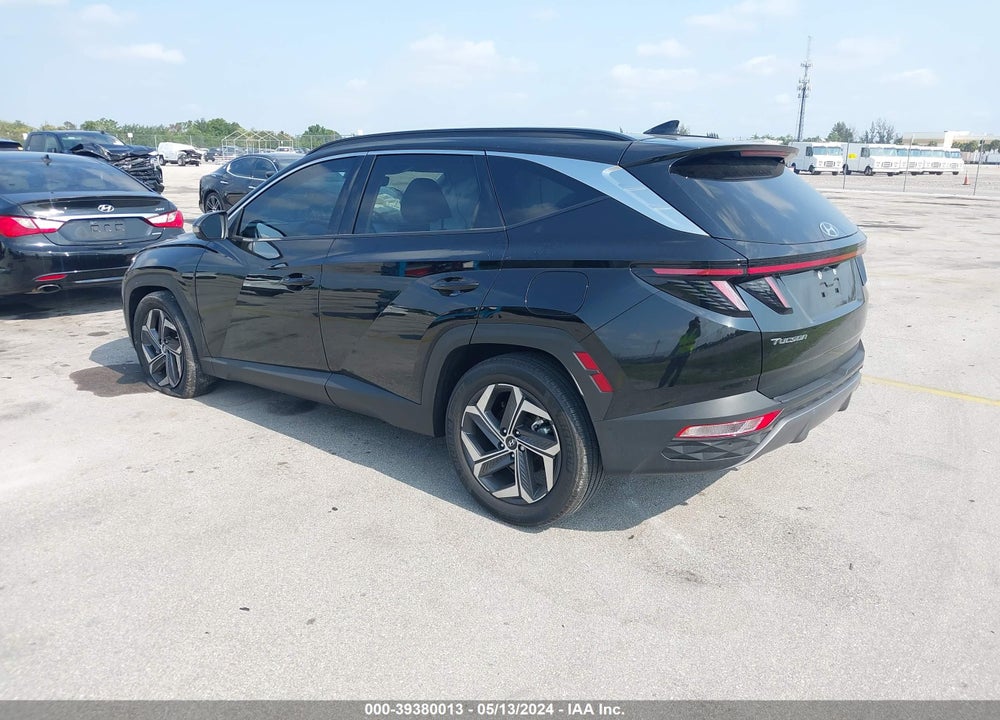 2022 HYUNDAI TUCSON LIMITED VIN: KM8JE3AE3NU143571