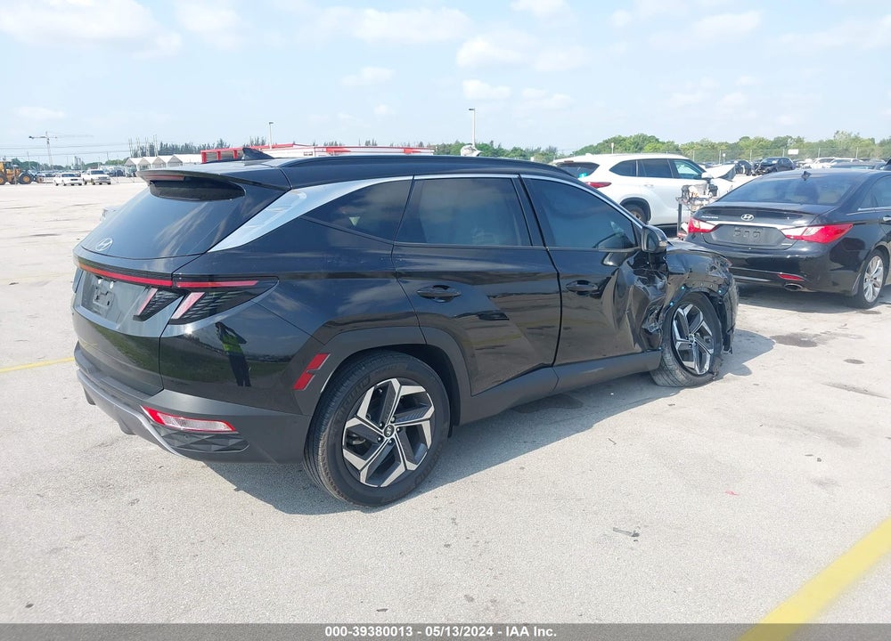 2022 HYUNDAI TUCSON LIMITED VIN: KM8JE3AE3NU143571
