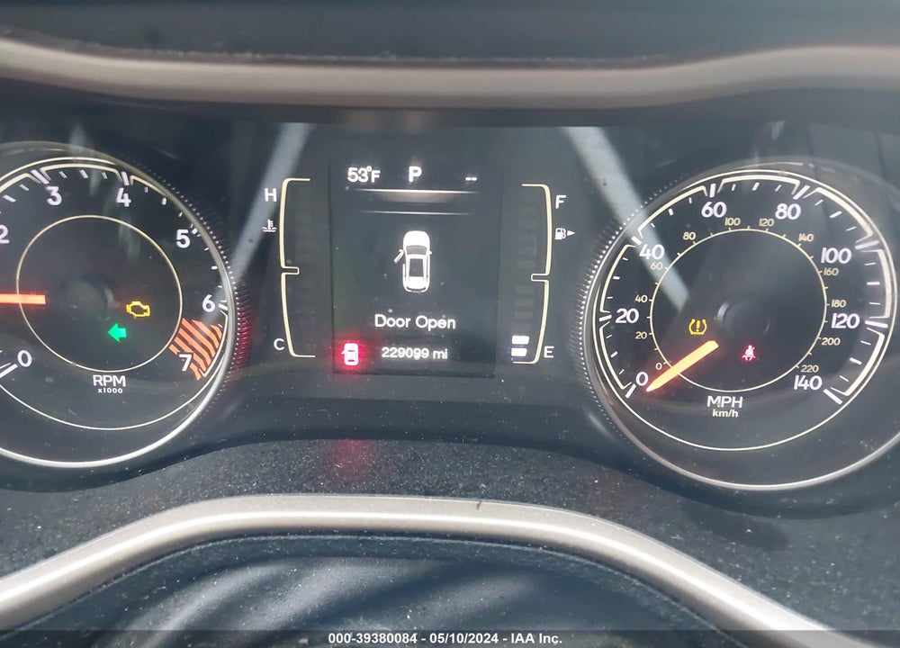 2015 JEEP CHEROKEE LATITUDE VIN: 1C4PJMCB7FW534506