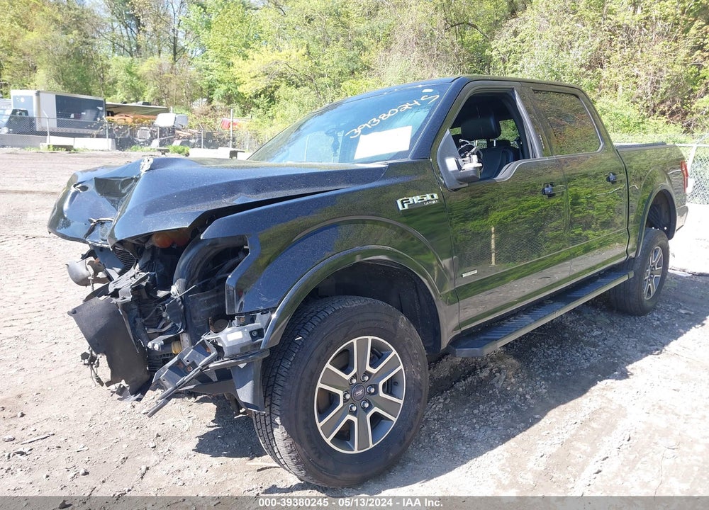 2016 FORD F-150 LARIAT VIN: 1FTEW1EP5GFA93895