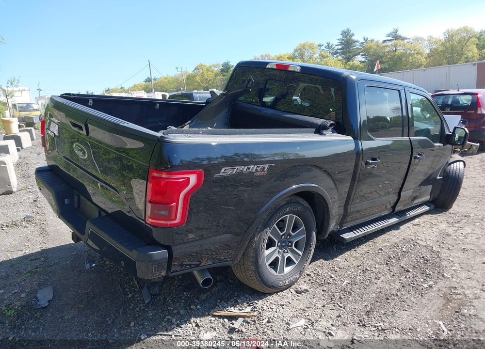 2016 FORD F-150 LARIAT VIN: 1FTEW1EP5GFA93895