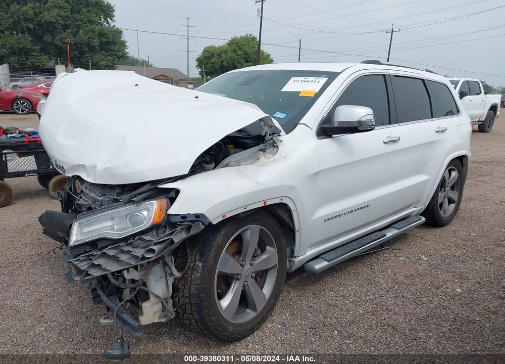 2014 JEEP GRAND CHEROKEE OVERLAND VIN: 1C4RJFCT7EC264626