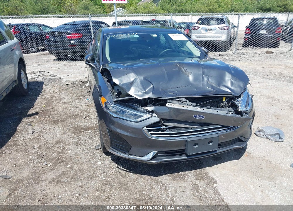 2019 FORD FUSION SEL VIN: 3FA6P0CD9KR151142