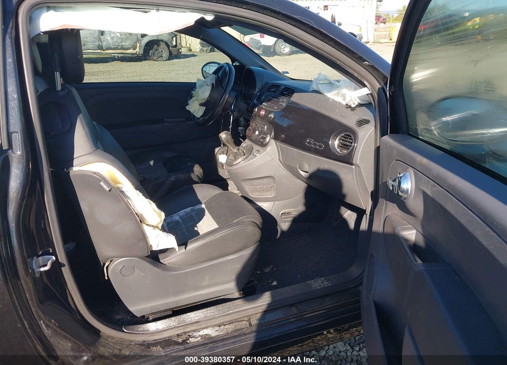 2013 FIAT 500 TURBO VIN: 3C3CFFHH8DT574951
