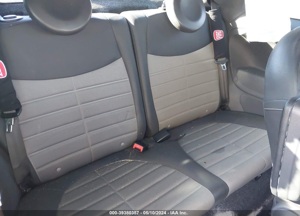 2013 FIAT 500 TURBO VIN: 3C3CFFHH8DT574951